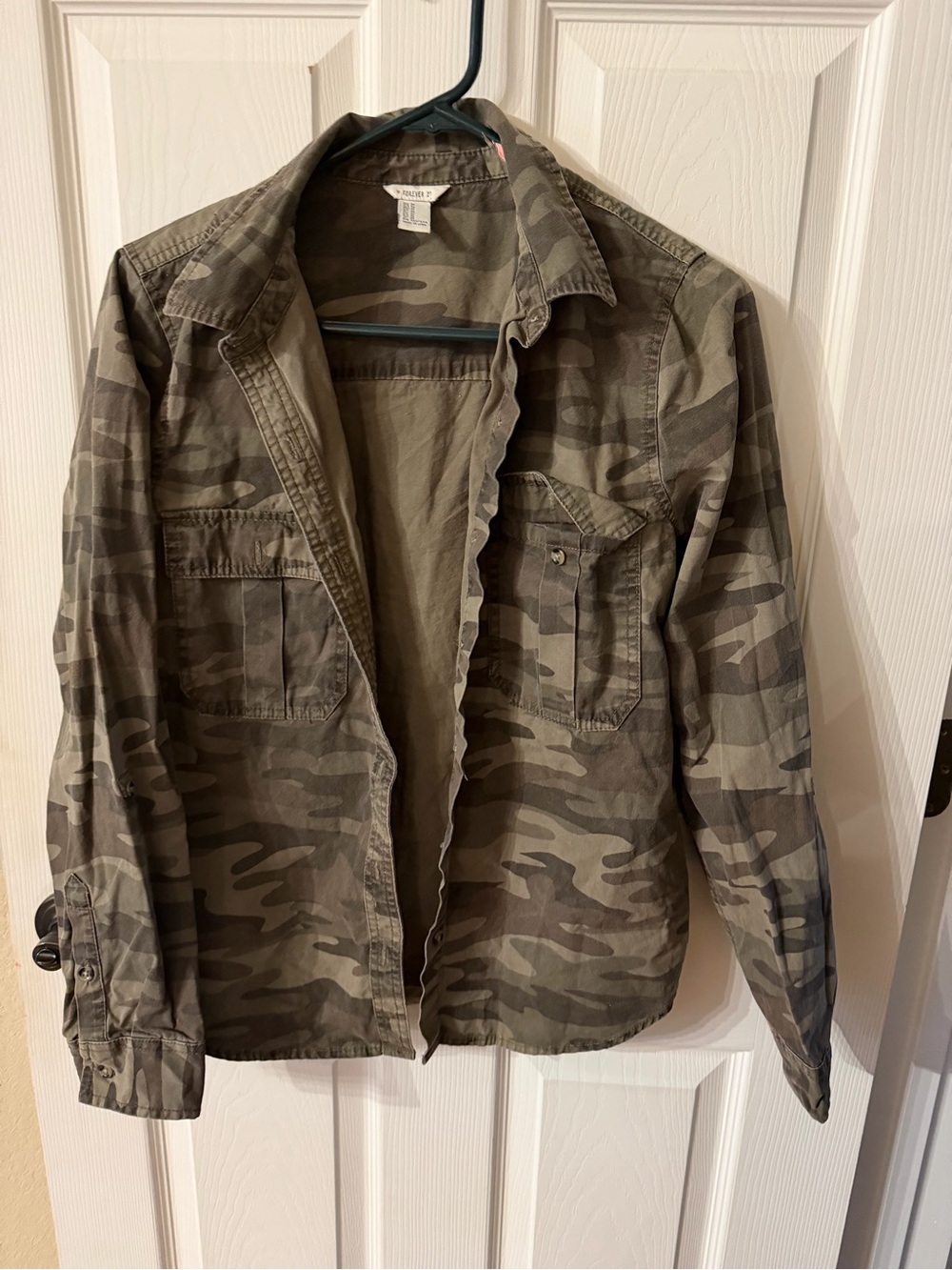 Camouflage Utility button up - Green Camo